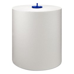 Colis de 6 Rouleaux Essuie-mains Universal Extra long 1 pli format 280m x 21cm Blanc pour Matic H1