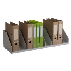 Trieur à cases fixes, 9 cases, gris