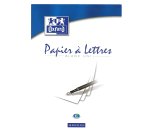Bloc de correspondance Oxford endosse 210x297 100p optik p.uni blanc