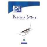 Bloc de correspondance Oxford endosse 210x297 100p optik p.uni blanc