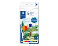 Crayon de couleur staedtler 146c design journey etui      carton 12 unites coloris      assortis