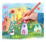 Staedtler 128 Nero, Blu, Bordeaux, Marrone, Verde, Azzurro, Verde chiaro, Arancione, Pesca, Rosso, Viola, Giallo 12 pz