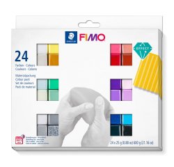 EFFECT Pâte à modeler, kit de 24