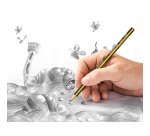 Crayon graphite Noris, degré dureté: HB, pot de 72