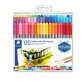 3200 Design Journey - Set 120 feutres de coloriage double pointe 3,0 mm, 0,5 - 0,8 mm assortis