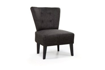 Fauteuil Brighton pied noir