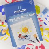 Bloc peinture canson papier dessin special gouache        resistant eau 200g a3         290x420mm 20 feuilles
