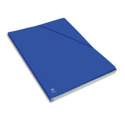 Chemise à élastique EUROFOLIO+ ALPINA, A4, bleu