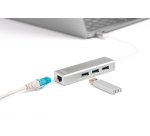 Digitus Hub de USB 3.0 Type-CTM con Gigabit Ethernet