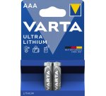 Varta Ultra Lithium, Batteria al litio, AAA, Micro, FR10G445, Blister da 2