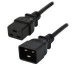 MCL MC911-2M câble électrique Noir Coupleur C20 Coupleur C19