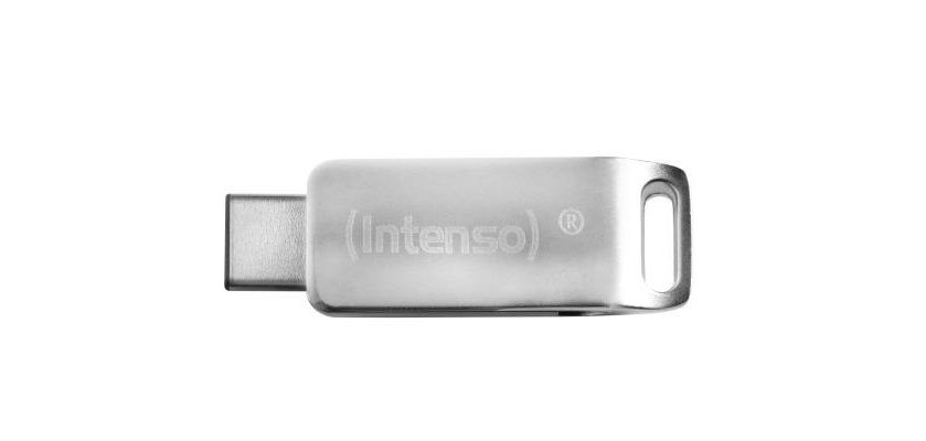 Intenso cMobile Line USB flash drive 128 GB USB Type-A / USB Type-C 3.2 Gen 1 (3.1 Gen 1) Silver