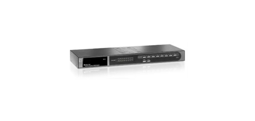 Uniformatic 71604 commutateur écran, clavier et souris Noir