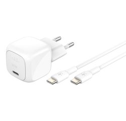 Belkin WCA008kq1MWH-B6 Ordinateur portable, Smartphone, Tablette Blanc Secteur Charge rapide Intérieure