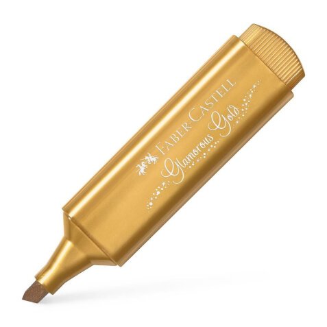 Surligneur faber castell textliner tl 46 metallic      glamorous gold