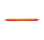 Stylo-bille pentel izee retractable ecriture moyenne  pointe 1mm encre faible       viscosite rechargeable orange