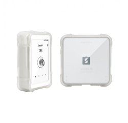 Mobilis 058018 accesorio para terminal de punto de venta Funda protectora POS Transparente