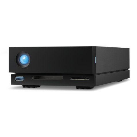 LaCie 1big Dock disque dur externe 10 To 7200 tr/min USB Type-A 3.2 Gen 1 (3.1 Gen 1) Noir
