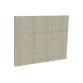 EPEDA Tête de lit Carre Chic 160cm chine naturel