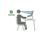 DLH SUPPORT POUR ORDINATEUR PORTABLE DE 10 à 17"