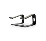 Port Designs 901103 Support de livres Supports de Laptop Aluminium, Noir 39,6 cm (15.6")