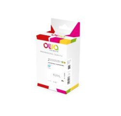 Pack de 2 cartouches d'encre remanufacturées OWA - haute capacité - Noir 3 Couleurs - pour HP 62XL B, 62XL 3C