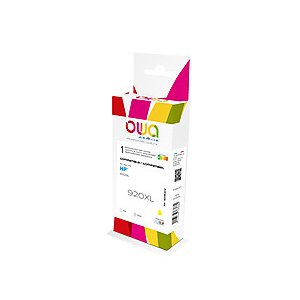 Cartouche compatible Jet d'encre HP 920XL Jaune K20452OW