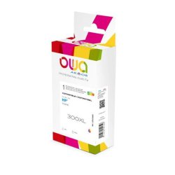 Cartouche compatible Jet d'encre 3 couleurs Cyan Magenta Jaune HP 300XL B20273R1
