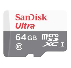 SanDisk Ultra - flash memory card - 64 GB - microSDXC UHS-I