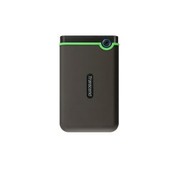 Transcend StoreJet 25M3C disque dur externe 2 To 2.5" USB Type-C 3.2 Gen 1 (3.1 Gen 1) Noir, Vert