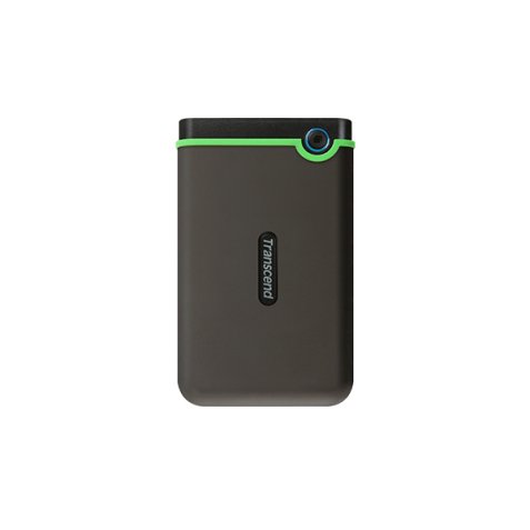 Transcend StoreJet 25M3C disque dur externe 2 To 2.5" USB Type-C 3.2 Gen 1 (3.1 Gen 1) Noir, Vert