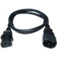 Zebra CS-CAB-IEC-L cable de transmisión Negro 1 m C13 acoplador C14 acoplador