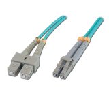 MCL FJOM3/SCLC-2M câble InfiniBand et à fibres optiques SC LC LC/SC Couleur aqua