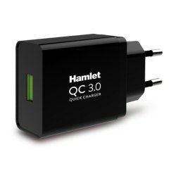 Hamlet XPWCU118QC Caricabatterie per dispositivi mobili Universale Nero AC Ricarica rapida Interno