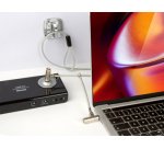 Hamlet XNBLOCK180YK2 cable lock Stainless steel 1.8 m