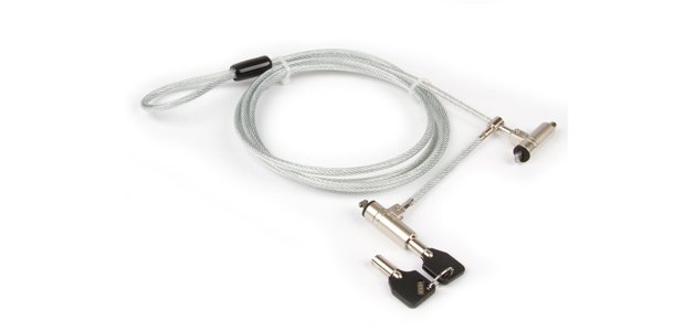 Hamlet XNBLOCK180YK2 cable lock Stainless steel 1.8 m