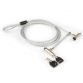 Hamlet XNBLOCK180YK2 cavo di sicurezza Acciaio inox 1,8 m