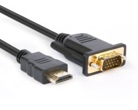Hamlet XVCHDM-VGA180 video cable adapter 1.8 m HDMI Type A (Standard) VGA (D-Sub) Black