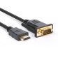 Hamlet XVCHDM-VGA180 cavo e adattatore video 1,8 m HDMI tipo A (Standard) VGA (D-Sub) Nero