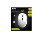 Port Designs 900714 souris Bureau Ambidextre RF Wireless + USB Type-C 1600 DPI