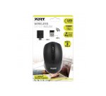 Port Designs 900508 souris Médical Ambidextre RF Wireless + USB Type-C 1000 DPI