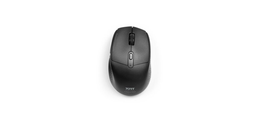 Port Designs 900715 souris Bureau Droitier RF sans fil + Bluetooth Optique 2400 DPI