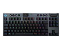 Logitech G G915 X LIGHTSPEED clavier Gaming USB + RF Wireless + Bluetooth AZERTY Français Noir