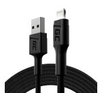 Green Cell KABGC12 cavo Lightning 2 m Nero
