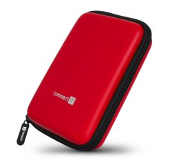 Connect IT CFF 5000 RD pochette de protection de téléphone portable Étui avec portefeuille Rouge