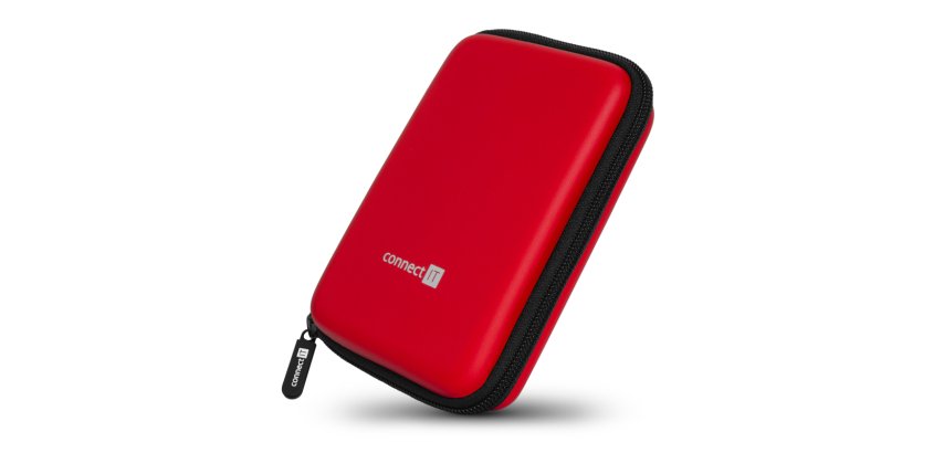 Connect IT CFF 5000 RD pochette de protection de téléphone portable Étui avec portefeuille Rouge