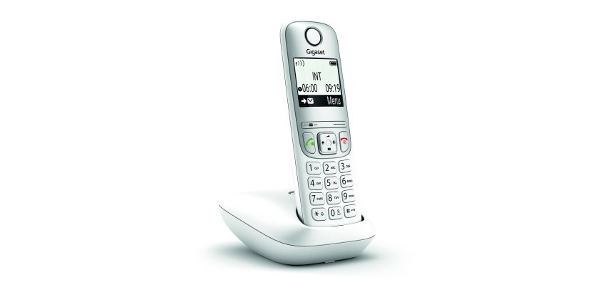 Gigaset A690 Teléfono analógico con bloqueo de llamadas Blanco