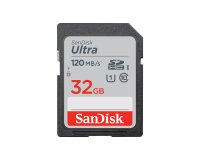 Tarjeta de memoria SanDisk Ultra SDHC UHS-I de 32 GB, clase 10