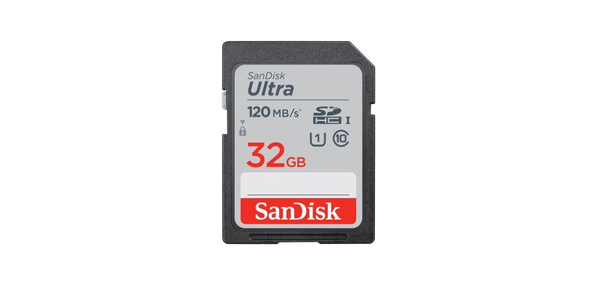 Carte mémoire Ultra SDHC UHS-I SanDisk 32 Go - Classe 10