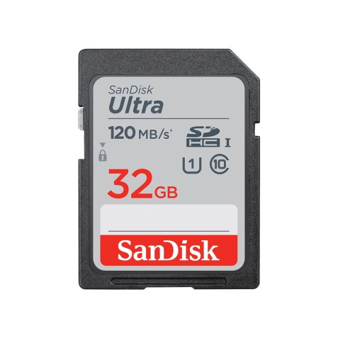 Carte mémoire Ultra SDHC UHS-I SanDisk 32 Go - classe 10